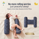 Soft Baby Head & Neck Support Pillow | Comfortable Infant Sleeping Cushion