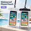 Transparent Waterproof Mobile Phone Pouch Neck Hanging Touchable Water Proof Case Outdoor Beach Swimming Phone Storage Sleeve